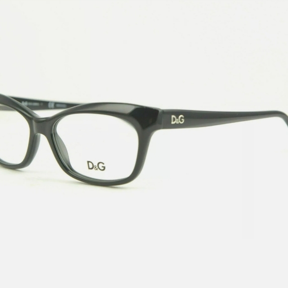 NEW Dolce&Gabbana DD1232 501 Black eyeglasses - Picture 5 of 5